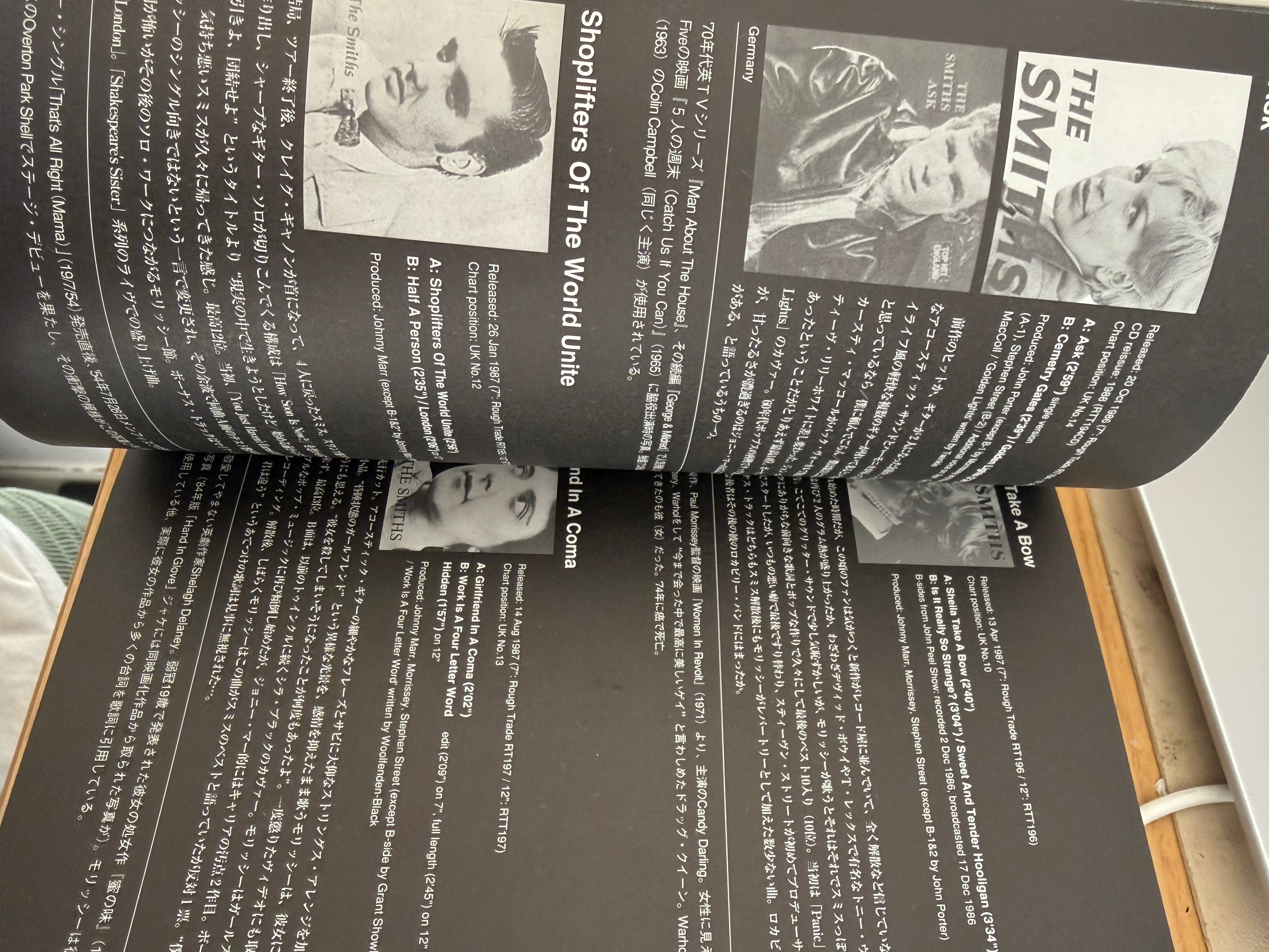 The Smiths - Artist File 05 Japanese Book