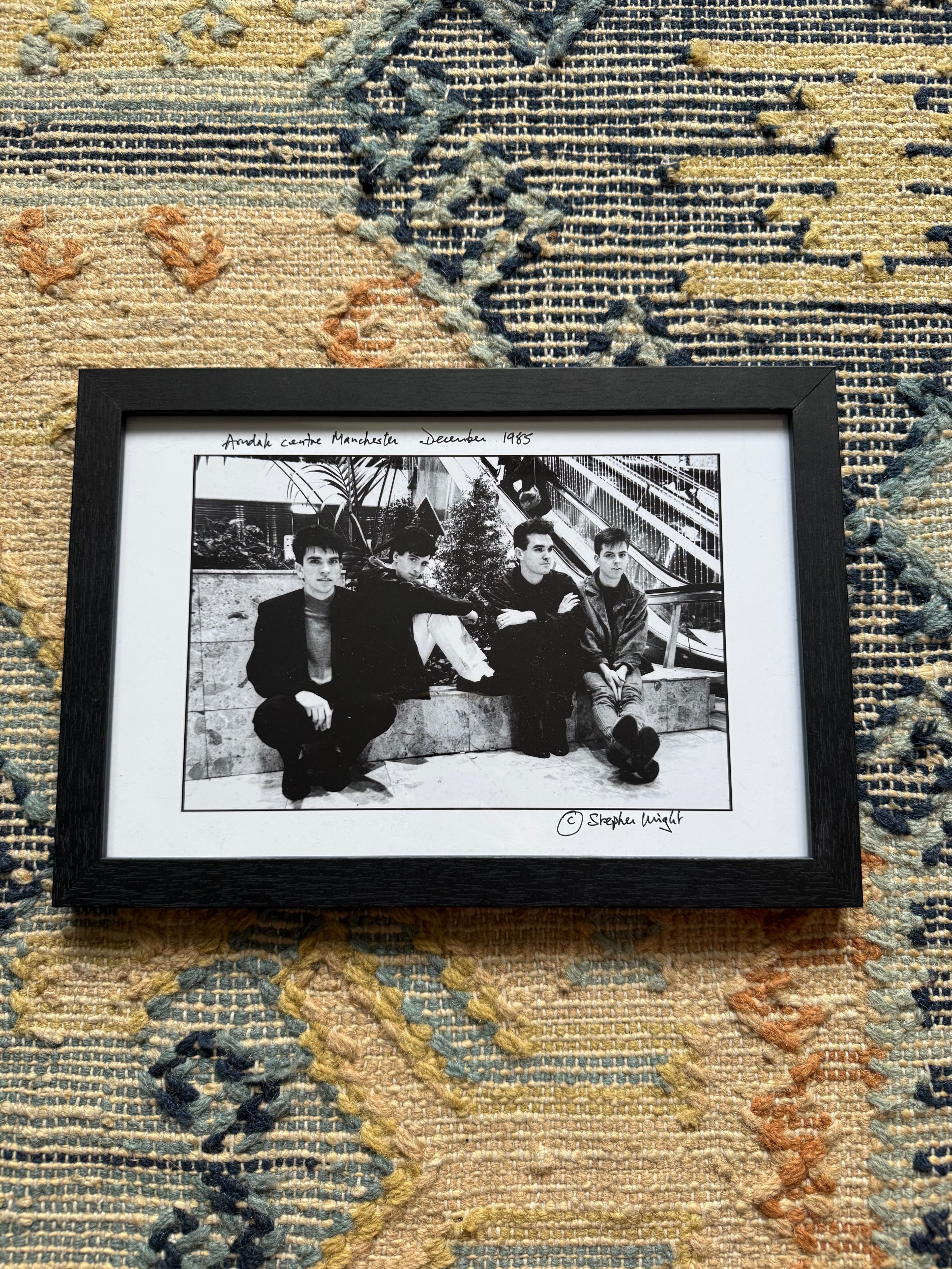The Smiths Arndale Centre (Dec 1985) 12” by 8” Framed