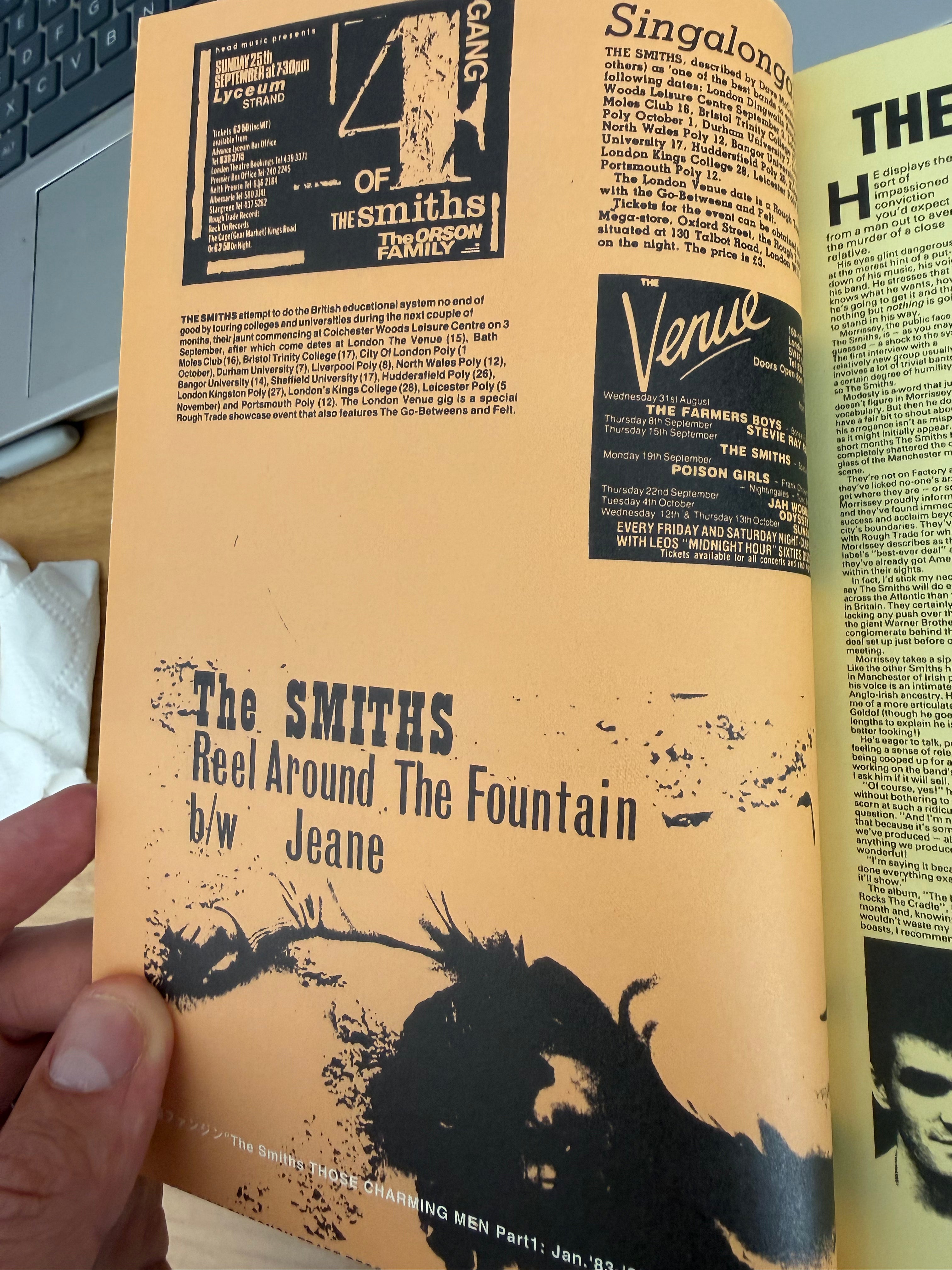 The Smiths - Artist File 05 Japanese Book