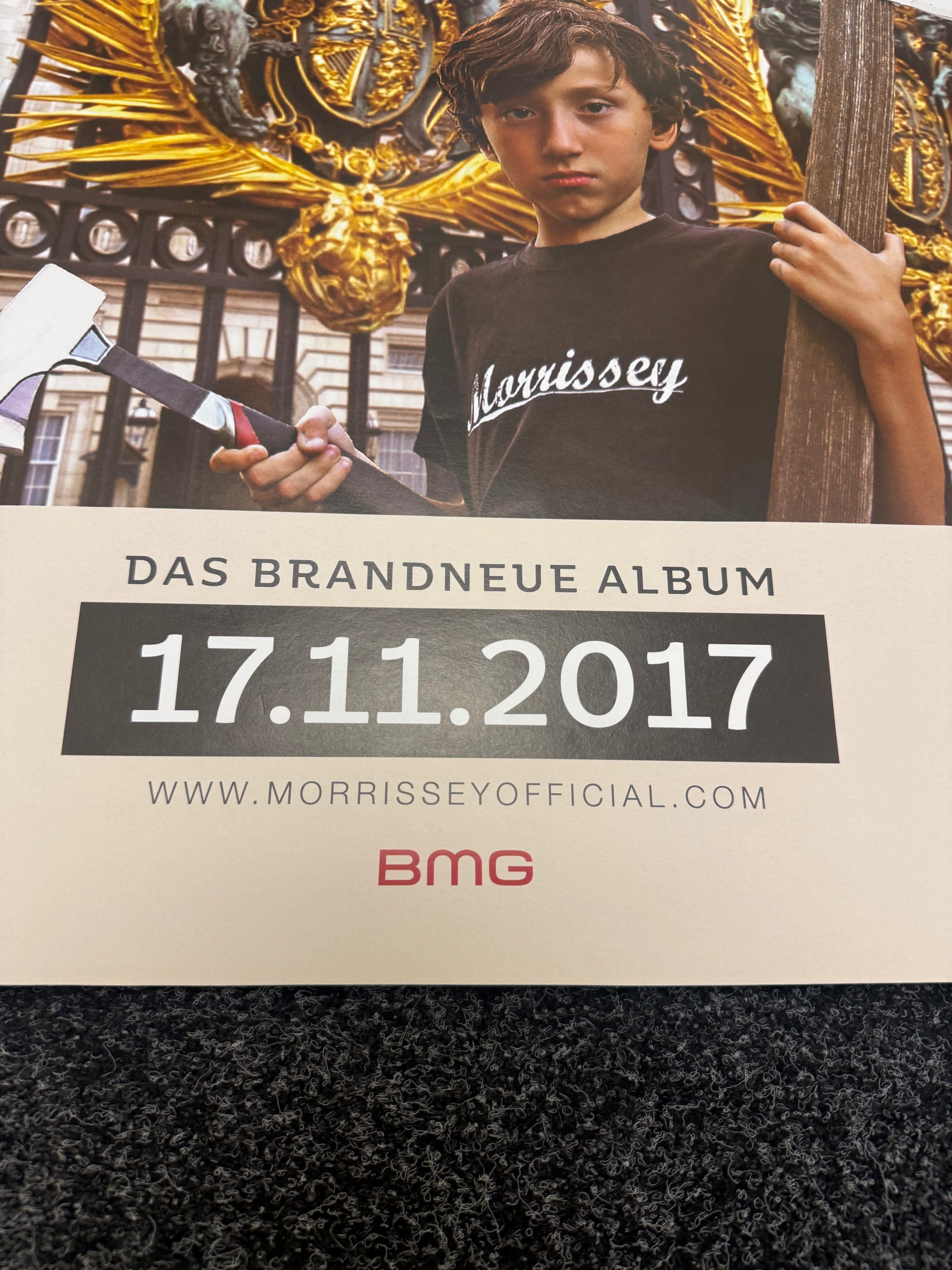 Morrissey - Low In High School German Promo Poster