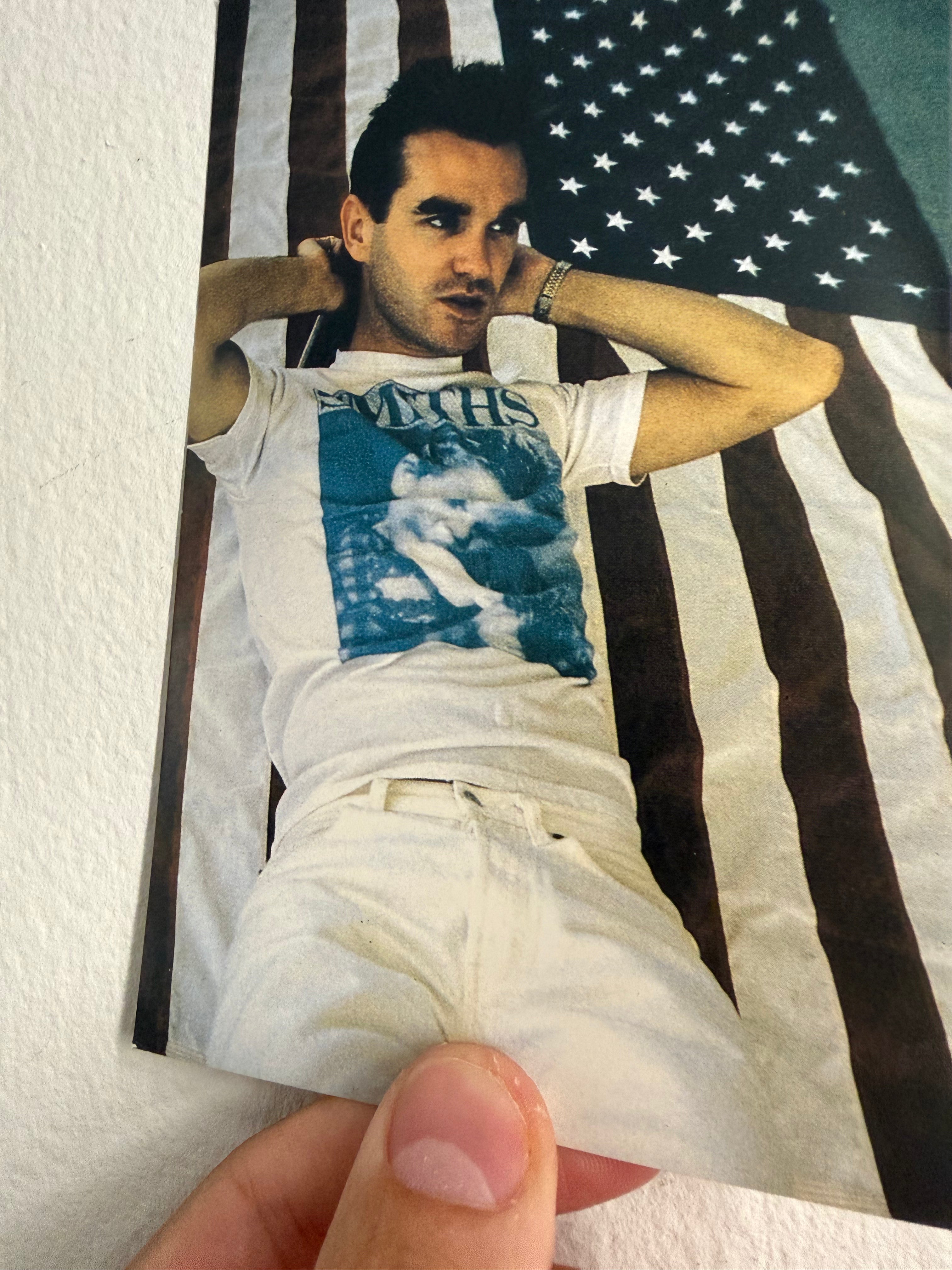Rough Trade Promotional Postcard Morrissey US Queen is Dead Tour (1986)