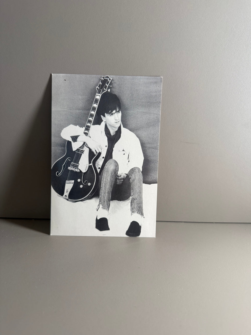 Rough Trade Promotional Postcard Johnny Marr & His Guitar 2