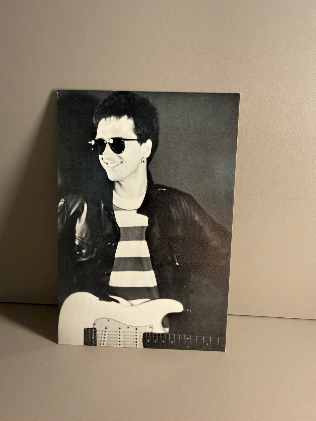 Rough Trade Promotional Postcard Johnny Marr & his Guitar