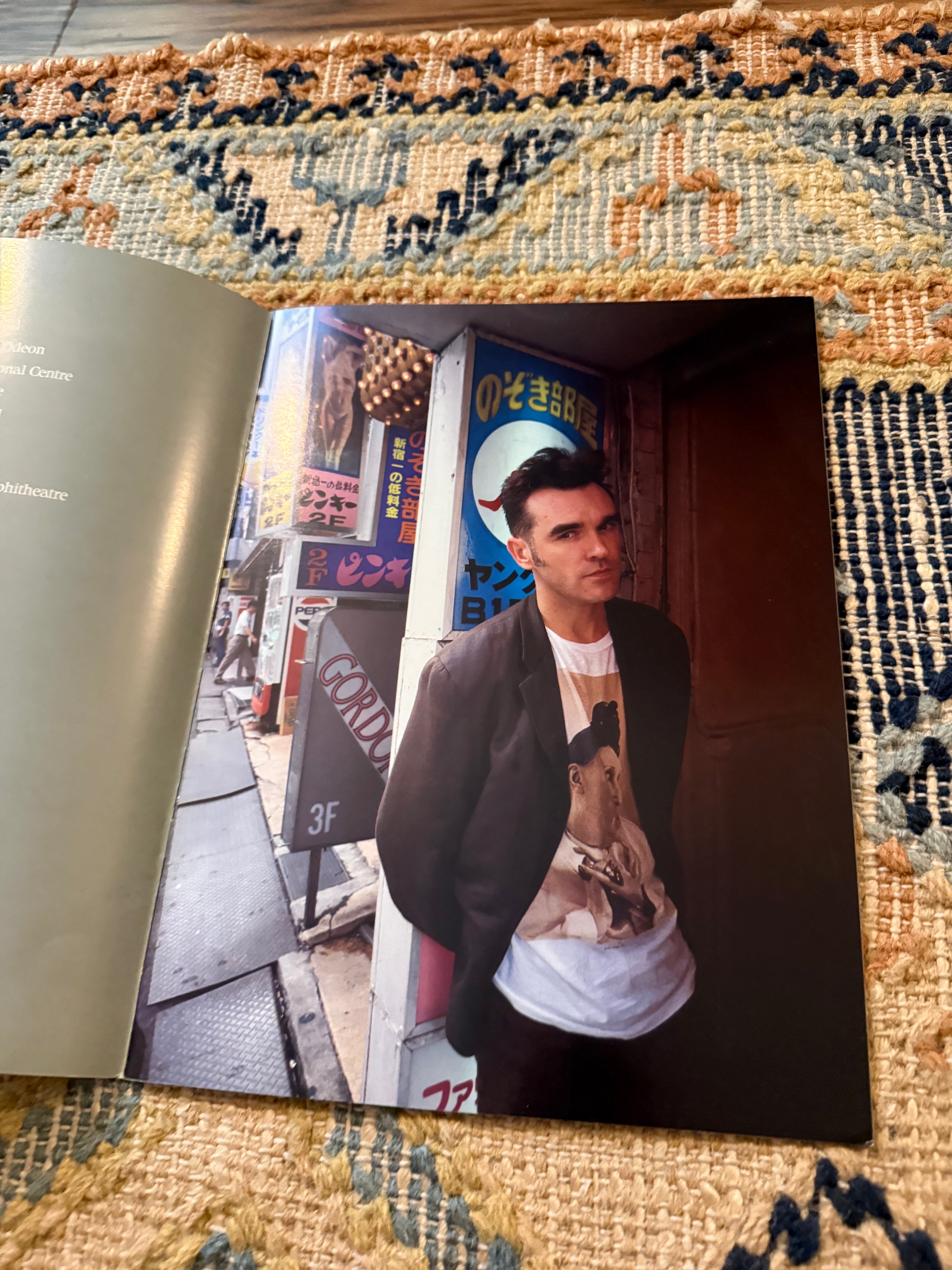 Morrissey - Kill Uncle Tour Programme Harvey Keitel Cover