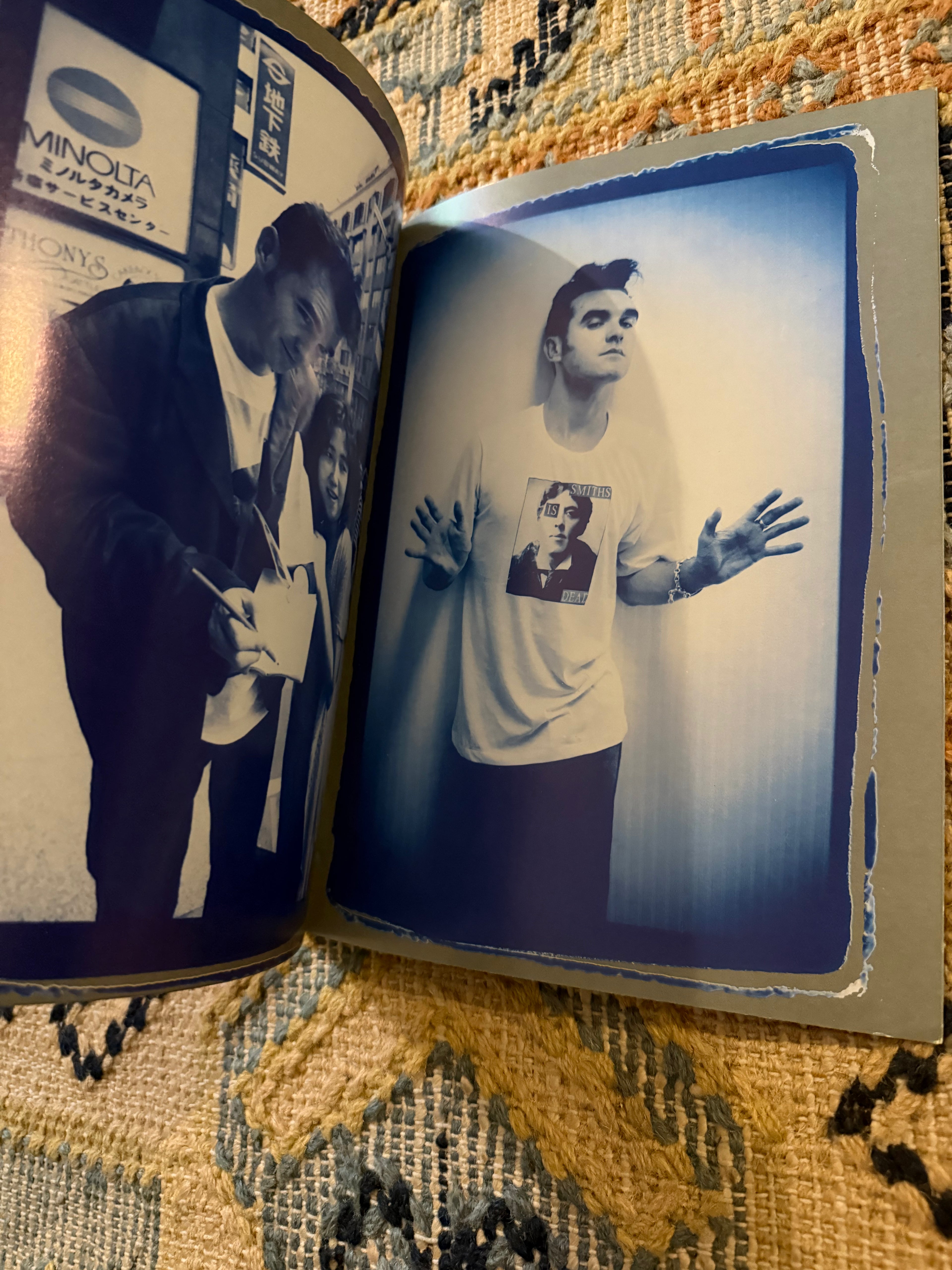 Morrissey - Kill Uncle Tour Programme Harvey Keitel Cover