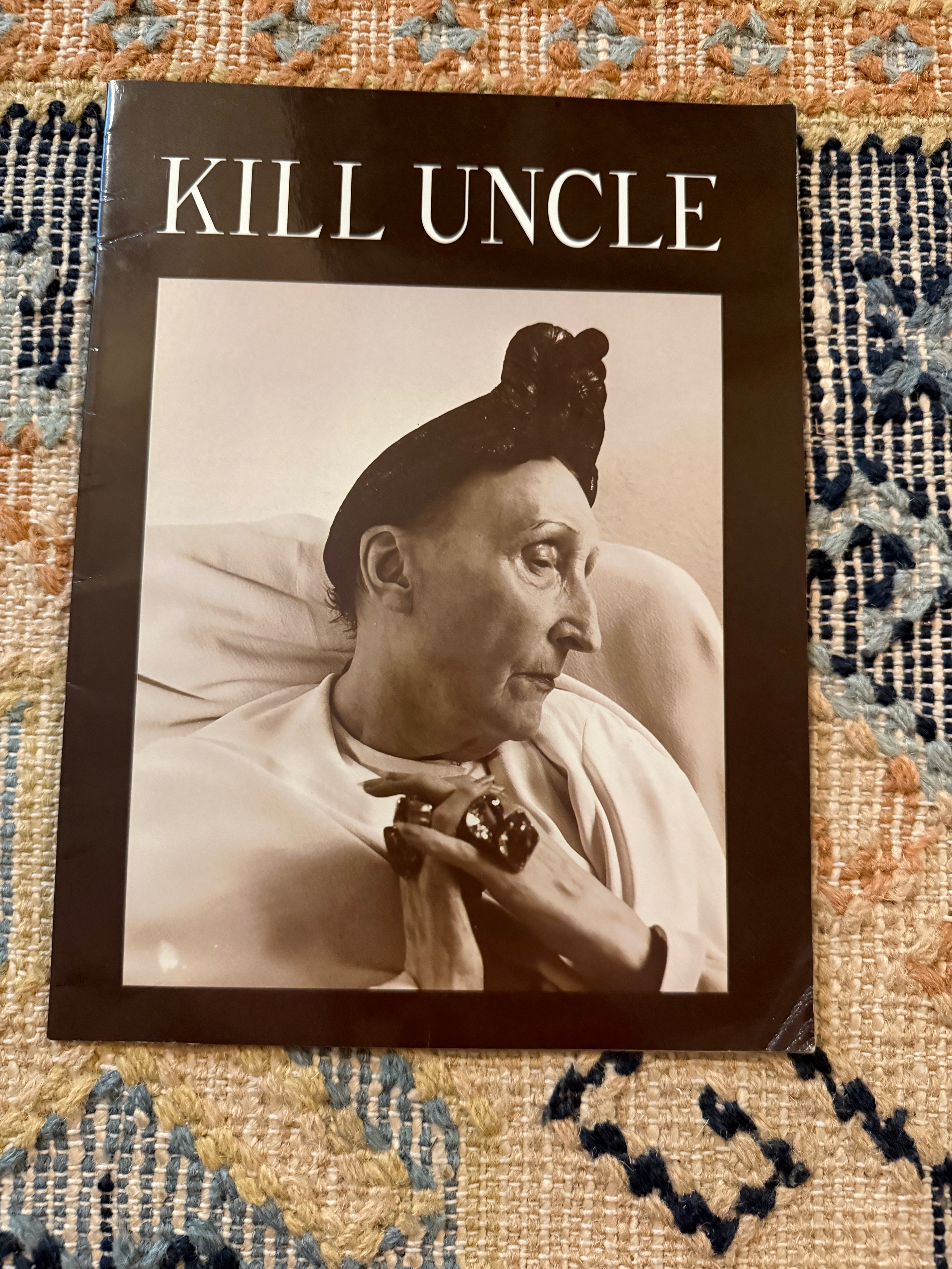 Morrissey - Kill Uncle Tour Programme Edith Sidwell Cover (1991)